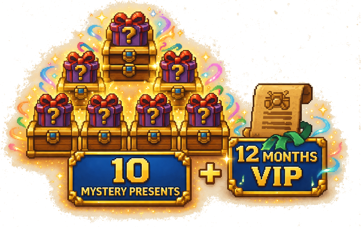 10 Mystery Gifts and VIP